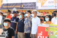 ทน.แม่สอด บูรณาการร่วมกับหน่วยงานอื่นในพื้นที่แม่สอด รณรงค์ 7 วัน อันตรายและลดการแพร่ระบาดโรคติดเชื้อโควิด-19 เนื่องในเทศกาลสงกรานต์