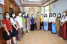 ทน.แม่สอด เข้ารดน้ำดำหัวนายอำเภอแม่สอด เนื่องในประเพณีสงกรานต์ ประจำปี 2565