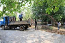 ทน.แม่สอด บูรณาการร่วมกับสำนักงานคุมประพฤติจังหวัดตาก สาขาแม่สอด ทำความสะอาดบริเวณสุสานดอนแก้ว