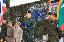 เทศบาลนครแม่สอดร่วมกับกองทัพภาค 3 มอบของช่วยน้ำท่วมสหภาพเมียนมา