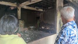 ทน.แม่สอด ลงพื้นที่เยี่ยมผู้ประสบอัคคีภัยในชุมชนสองแคว 1