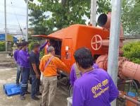 ทน.แม่สอด พร้อมด้วยผู้ว่าฯ และนายก อบจ. ลงพื้นที่แก้ไขปัญหาน้ำท่วมในเขตเทศบาลนครแม่สอด