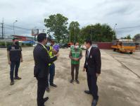 ทน.แม่สอด พร้อมด้วยผู้ว่าฯ และนายก อบจ. ลงพื้นที่แก้ไขปัญหาน้ำท่วมในเขตเทศบาลนครแม่สอด