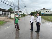 ทน.แม่สอด พร้อมด้วยผู้ว่าฯ และนายก อบจ. ลงพื้นที่แก้ไขปัญหาน้ำท่วมในเขตเทศบาลนครแม่สอด