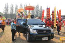 เทศบาลนครแม่สอด จัดขบวนแห่สงกรานต์ ประจำปี 2561 เพื่อสืบสานประเพณีและวัฒนธรรมอันดีงามของไทย 16 เมษายน 2561