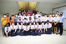 ทน.แม่สอด จัดโครงการผู้บริหารมอบนโยบายการทำงานตามหลักธรรมาภิบาล