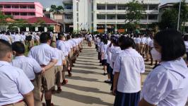 ทน.แม่สอด เข้าตรวจเยี่ยมโรงเรียนเทศบาลวัดดอนแก้ว