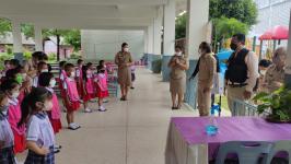 ทน.แม่สอด เข้าตรวจเยี่ยมโรงเรียนเทศบาลวัดดอนแก้ว