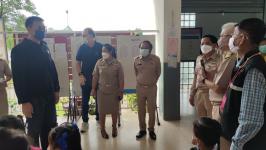 ทน.แม่สอด เข้าตรวจเยี่ยมโรงเรียนเทศบาลวัดดอนแก้ว