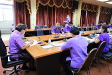 ทน.แม่สอด จัดประชุมหารือแนวทางการเบิกจ่ายงบประมาณโครงการก่อสร้างอาคารเรียน 4 ชั้น 12 ห้องเรียน สำหรับโรงเรียนกีฬาเทศบาลนครแม่สอด
