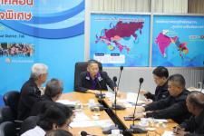 เทศบาลนครแม่สอด ต้อนรับคณะของพลเอกองอาจ พงษ์ศักดิ์ และนายกสมาคมการท่องเที่ยว จังหวัดกาญจนบุรี