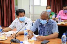 ทน.แม่สอด จัดประชุมหัวหน้าส่วนราชการ ครั้งที่ 5/2565 ประจำเดือน มิถุนายน 2565