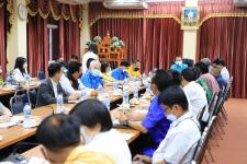 ทน.แม่สอด จัดประชุมหัวหน้าส่วนราชการ ครั้งที่ 5/2565 ประจำเดือน มิถุนายน 2565