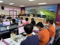 ทน.แม่สอด ร่วมประชุมขับเคลื่อนและติดตามนโยบายของรัฐบาล ภารกิจของกระทรวงมหาดไทย กรมส่งเสริมการปกครองท้องถิ่นและจังหวัดตาก ให้แก่องค์กรปกครองส่วนท้องถิ่น ครั้งที่ 3/2565