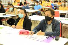 ทน.แม่สอด ร่วมกับ อพม. จัดโครงการอบรมอาสาสมัครพัฒนาสังคมและความมั่นคงของมนุษย์(อพม.)ใหม่ เพื่อช่วยเหลือกลุ่มเปราะบางและพัฒนาคนทุกช่วงวัยในพื้นที่จังหวัดตาก