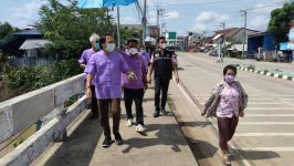 ทน.แม่สอด ลงพื้นที่ติดตามผลการดำเนินงานโครงการก่อสร้าง รางระบายน้ำในเขตเทศบาลนครแม่สอด