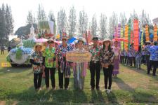 เทศบาลนครแม่สอด จัดขบวนแห่สงกรานต์ ประจำปี 2561 เพื่อสืบสานประเพณีและวัฒนธรรมอันดีงามของไทย 16 เมษายน 2561