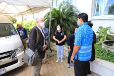 ทน.แม่สอด ให้การต้อนรับนายเดวิด เดลี เอกอัครราชทูตสหภาพยุโรปประจำประเทศไทยพร้อมด้วยคณะ