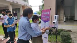 ทน.แม่สอด ร่วมพิธีเปิดการสอบแข่งขันคนเก่งโรงเรียนท้องถิ่น เทศบาลนครแม่สอด ประจำปีการศึกษา 2565