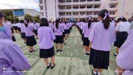 ทน.แม่สอด เข้าตรวจเยี่ยมโรงเรียนเทศบาลเฉลิมพระเกียรติสมเด็จพระเทพรัตนราชสุดาฯ สยามบรมราชกุมารี 