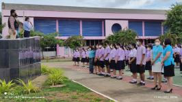 ทน.แม่สอด เข้าตรวจเยี่ยมโรงเรียนเทศบาลเฉลิมพระเกียรติสมเด็จพระเทพรัตนราชสุดาฯ สยามบรมราชกุมารี 