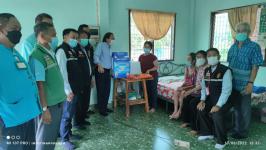 ทน.แม่สอด ลงพื้นที่เยี่ยมเยือนผู้ป่วยติดเตียงในเขตเทศบาลนครแม่สอด