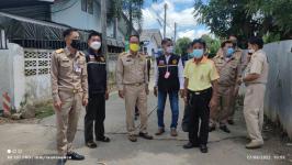 ทน.แม่สอด ลงพื้นที่ติดตามโครงการก่อสร้างรางระบายน้ำรูปตัวยู