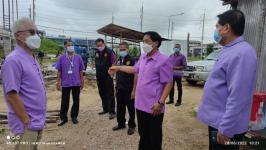 ทน.แม่สอด ลงพื้นที่ติดตามความคืบหน้างานก่อสร้างสระว่ายน้ำโรงเรียนกีฬาเทศบาลนครแม่สอด