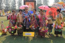 เทศบาลนครแม่สอด จัดขบวนแห่สงกรานต์ ประจำปี 2561 เพื่อสืบสานประเพณีและวัฒนธรรมอันดีงามของไทย 16 เมษายน 2561