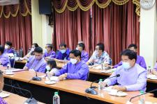 ทน.แม่สอด จัดประชุมหัวหน้าส่วนราชการ ครั้งที่ 6/2565 ประจำเดือน กรกฎาคม 2565