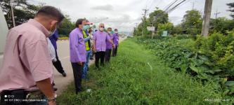 นายกฯ ทน.แม่สอด ลงพื้นที่สระบัว ถนนสายเอเชีย ปากทางเข้าถนนเยลลี่อุทิศ แก้ปัญหาน้ำเอ่อล้นเข้าชุมชน