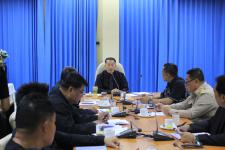 เทศบาลนครแม่สอดจัดการประชุมคณะผู้บริหารและ หัวหน้าส่วนราชการเทศบาลนครแม่สอด 12/2560