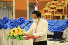 ทน.แม่สอด จัดประชุมโครงการอบรมป้องกันและแก้ไขปัญหายาเสพติดในชุมชน