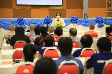 ทน.แม่สอด จัดประชุมโครงการอบรมป้องกันและแก้ไขปัญหายาเสพติดในชุมชน