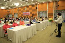 ทน.แม่สอด จัดประชุมโครงการอบรมป้องกันและแก้ไขปัญหายาเสพติดในชุมชน