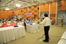 ทน.แม่สอด จัดประชุมโครงการอบรมป้องกันและแก้ไขปัญหายาเสพติดในชุมชน