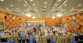 ทน.แม่สอด จัดโครงการอบรมผู้นำนักเรียนส่งเสริมสุขภาพและโครงการอบรมผู้นำเยาวชนสาธารณสุขในโรงเรียน (ยสร.)