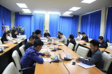 เทศบาลนครแม่สอดจัดการประชุมคณะผู้บริหารและ หัวหน้าส่วนราชการเทศบาลนครแม่สอด 12/2560