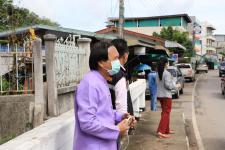 ทน.แม่สอด ลงพื้นที่ดำเนินการจัดเก็บขยะบริเวณใต้สะพานข้ามลำห้วยแม่สอด