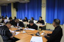 เทศบาลนครแม่สอดจัดการประชุมคณะผู้บริหารและ หัวหน้าส่วนราชการเทศบาลนครแม่สอด 12/2560