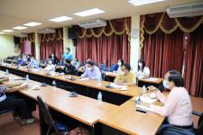 ทน.แม่สอด จัดการประชุมผู้บริหารพบประธานชุมชน