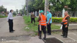 นายกฯ ทน.แม่สอด ลงพื้นที่ตรวจงานและให้กำลังใจเจ้าหน้าที่ภาคสนาม (กองช่าง)