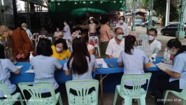 ทน.แม่สอด ให้บริการคัดกรองสุขภาพตามโครงการ “เข้าพรรษา ชีวาสดใส ห่างไกลโรคร้าย” 