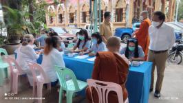 ทน.แม่สอด ให้บริการคัดกรองสุขภาพตามโครงการ “เข้าพรรษา ชีวาสดใส ห่างไกลโรคร้าย” 