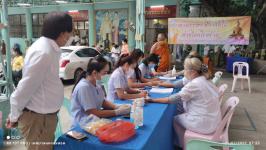 ทน.แม่สอด ให้บริการคัดกรองสุขภาพตามโครงการ “เข้าพรรษา ชีวาสดใส ห่างไกลโรคร้าย” 