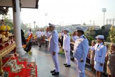 เทศบาลนครแม่สอด เข้าร่วมงานรัฐพิธีและวางพานพุ่มดอกไม้สด วันสมเด็จพระนเรศวรมหาราช เนื่องในวันยุทธหัตถี