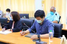 ทน.แม่สอด ร่วมต้อนรับ นายก อบต.แม่ปะ พร้อมคณะ หารือแก้ปัญหาน้ำท่วมพื้นที่คาบเกี่ยวเทศบาลนครแม่สอด-แม่ปะ (ชุมชนสักทอง-แม่ปะ หมู่ 10)