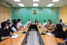 ทน.แม่สอด ร่วมต้อนรับ นายก อบต.แม่ปะ พร้อมคณะ หารือแก้ปัญหาน้ำท่วมพื้นที่คาบเกี่ยวเทศบาลนครแม่สอด-แม่ปะ (ชุมชนสักทอง-แม่ปะ หมู่ 10)