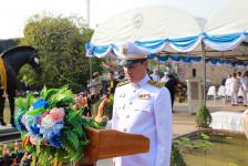 เทศบาลนครแม่สอด เข้าร่วมงานรัฐพิธีและวางพานพุ่มดอกไม้สด วันสมเด็จพระนเรศวรมหาราช เนื่องในวันยุทธหัตถี