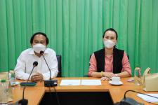 ทน.แม่สอด ร่วมต้อนรับ นายก อบต.แม่ปะ พร้อมคณะ หารือแก้ปัญหาน้ำท่วมพื้นที่คาบเกี่ยวเทศบาลนครแม่สอด-แม่ปะ (ชุมชนสักทอง-แม่ปะ หมู่ 10)